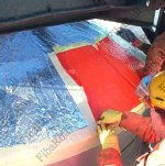 защита теплоизоляционного слоя с помощью FibaRoll, FibaGel и FibaClad