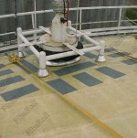 защита крыш и уторных колец с помощью FibaRoll и FibaGel